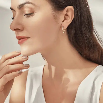 new-earrings-design-double-hoop-moissanite